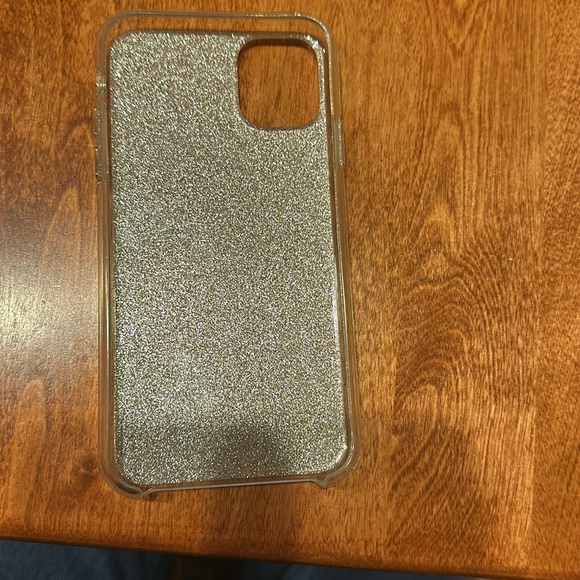 Kate Spade iPhone 11 case Sparkly pink purple blue ombré - Picture 2 of 3